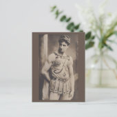 Actor in Roman Costume 1910 Briefkaart (Staand voorkant)