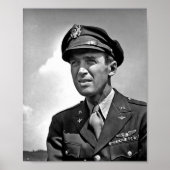 Actor Jimmy Stewart - WW2 Service met USAAF Poster (Voorkant)