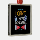 Actor kan ik niet horen. metalen ornament (Rechts)