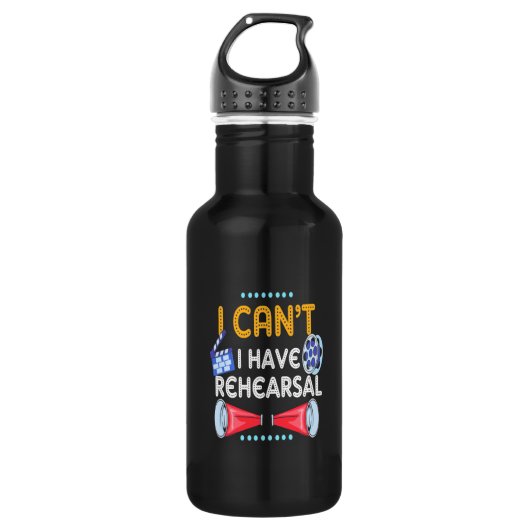 Actor kan ik niet horen. waterfles  (Voorkant)