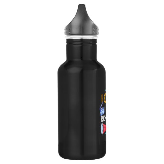 Actor kan ik niet horen. waterfles (Links)