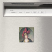 Actor Lekain in de rol van Genghis Khan Magneet (Insitu (Vaatwasser))
