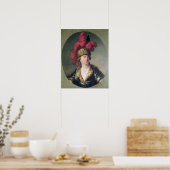 Actor Lekain in de rol van Genghis Khan Poster (Keuken)