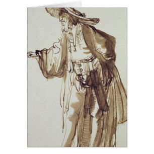 Actor met een Pet met grote rand