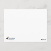 Actor/model 2 — Shot Headshot-kaart Briefkaart (Achterkant)