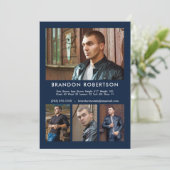 Actor Model 4 Foto 5x7 Comp/Zed Kaart Sjabloon (Staand voorkant)