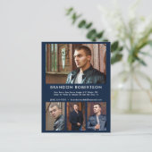 Actor Model 4 Foto Comp/Zed Sjabloon Promotionele Briefkaart (Staand voorkant)