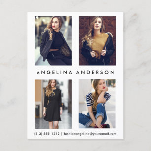 Actor Model 4 Fotocomp Card Briefkaart