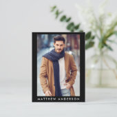 Actor Model 4 Fotocomp Kaart - Briefkaart formaat (Staand voorkant)