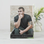 Actor Model Comp Zed Kaart 5x7 | Foto 2 Sided 5 (Staand voorkant)