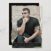 Actor Model Comp Zed Kaart 5x7 | Foto 2 Sided 5 (Voorkant / Achterkant)