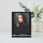 Actor Model Composiet 3 Foto Promo Kaart Briefkaar (Staand voorkant)