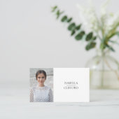 Actor Model Dancer Headshot Foto Sociale Media Visitekaartje (Staand voorkant)