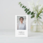 Actor Model Dancer sluit foto Sociale media af Visitekaartje (Staand voorkant)