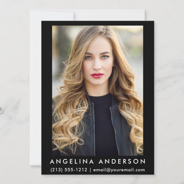 Actor Model Fotokaart B (Voorkant)