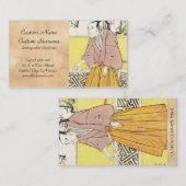 Actor Onoye Matsusuke I als Man dat een ventilator Visitekaartje (Voorkant / Achterkant)