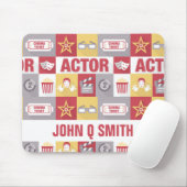 Actor Pictogram・Aangepast Muismat (Met muis)