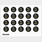 Actor Ronde Sticker (Vel)