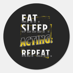 Actor Ronde Sticker