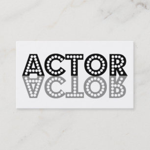 Actor Shadow Visitekaartje