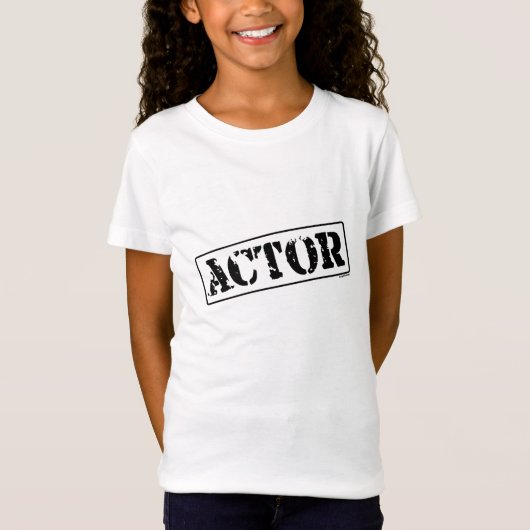 Actor Stamp T-shirt (Voorkant)