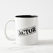 Actor Stamp Tweekleurige Koffiemok (Links)