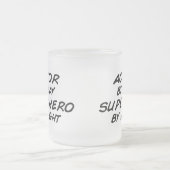 Actor Superheld van Night Matglas Koffiemok (Center)