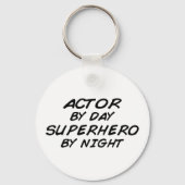 Actor Superheld van Night Sleutelhanger (Voorkant)