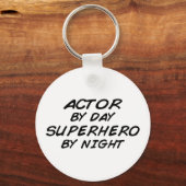 Actor Superheld van Night Sleutelhanger (Voorkant)