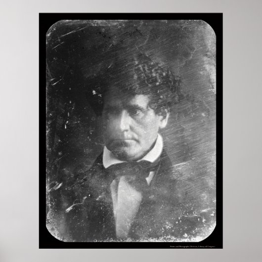 Actor Thomas Hamblin Daguerreotype 1848 Poster (Voorkant)
