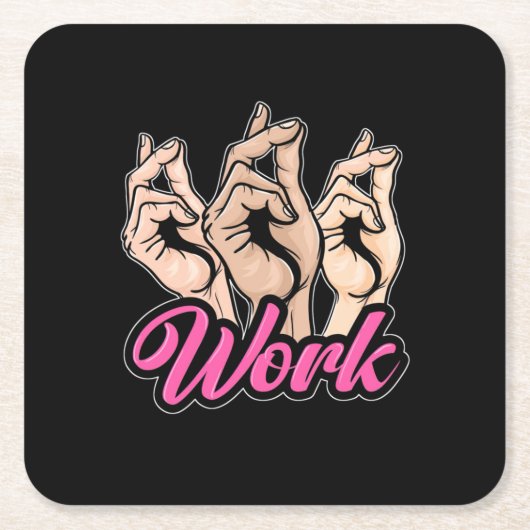 Actor-werk Kartonnen Onderzetters (Voorkant)