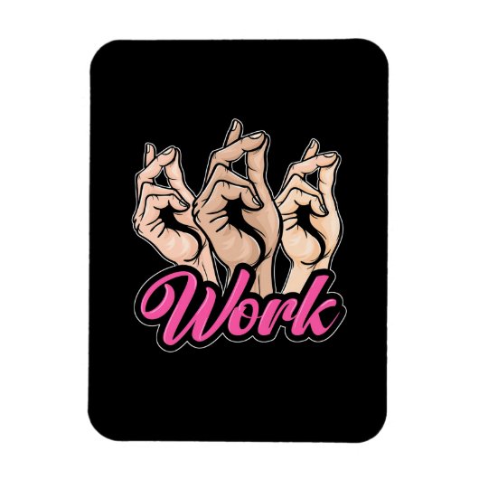 Actor-werk Magneet (Verticaal)