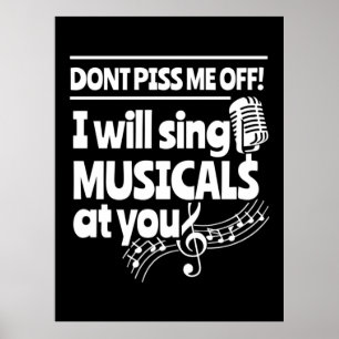 Actor zal musicals naar jou sturen poster