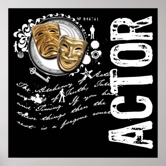 Actoralchemie Poster (Voorkant)