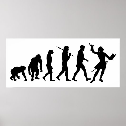 Actoren die theaterkunstenaar zijn poster (Voorkant)