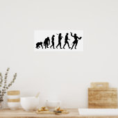 Actoren die theaterkunstenaar zijn poster (Keuken)