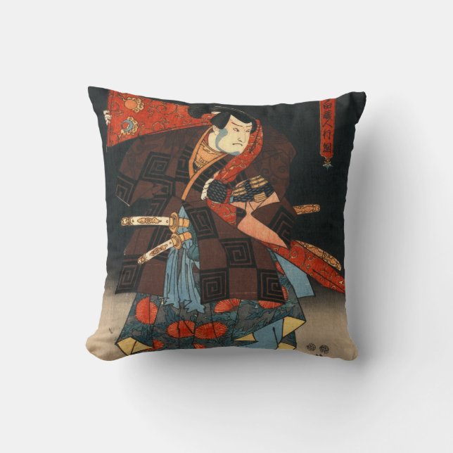 Actoren diptych 1847 links kussen (Voorkant)