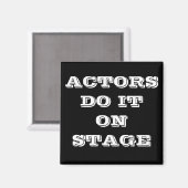 ACTOREN DOEN HET OP FASE MAGNET (Voorkant / Achterkant)