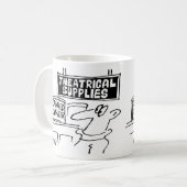 Actoren en Acting. Theatrische dramatica Koffiemok (Voorkant links)