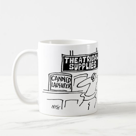 Actoren en Acting. Theatrische dramatica Koffiemok (Links)