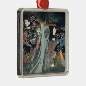 Actoren in "Soga Monogatari" Metalen Ornament (Rechts)