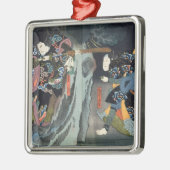 Actoren in "Soga Monogatari" Metalen Ornament (Links)
