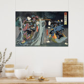 Actoren in "Soga Monogatari" Poster (Keuken)