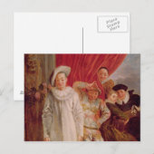 Actoren van de Comedie Italienne Briefkaart (Voorkant / Achterkant)