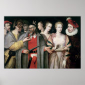 Actoren van de Commedia dell'Arte Poster (Voorkant)