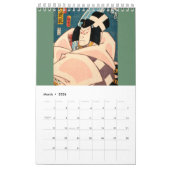 Actoren van het oude Japan ( Japanse kunst) Kalender (Mar 2026)