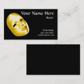 Actoren visitekaartjes (Voorkant / Achterkant)