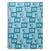 Actorlaptop (80 pagina's) notitieboek (Voorkant)