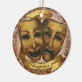 Actormaskers Keramisch Ornament (Links)