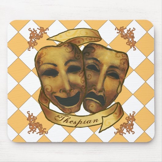 Actormaskers Muismat (Voorkant)